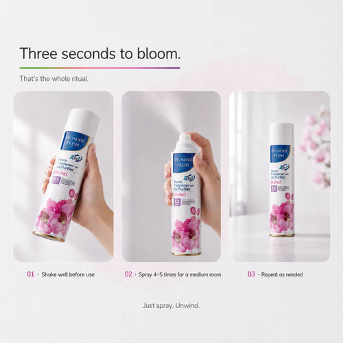 Wonder Fresh Room Freshener Spray - Orchid | Air Freshener
