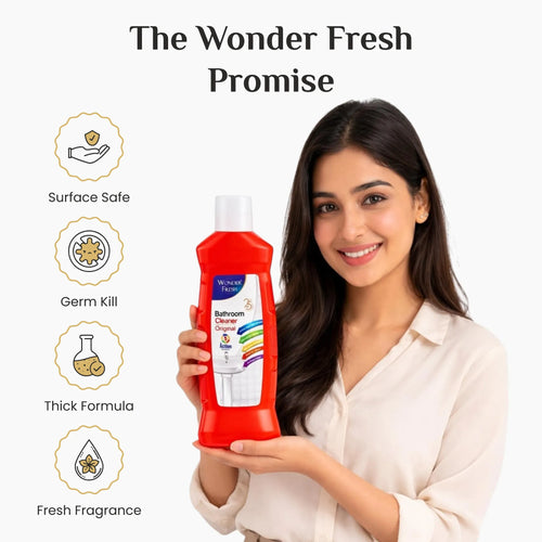 Wonder Fresh Bathroom Cleaner | Tile & Floor Cleaner Liquid