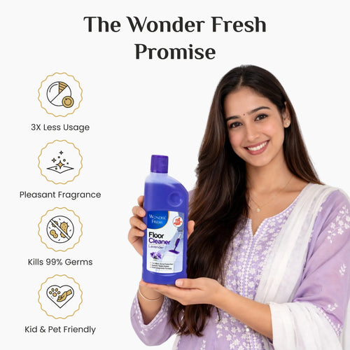 Wonder Fresh Floor Cleaner - Lavender | Disinfectant Liquid