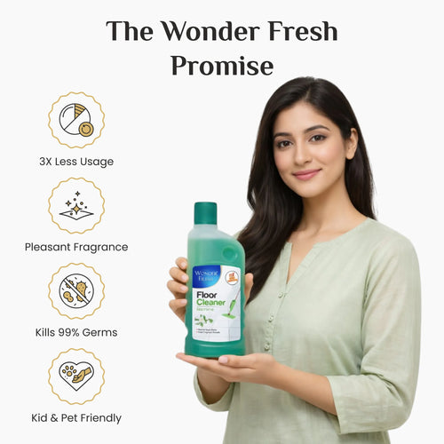 Wonder Fresh Floor Cleaner - Jasmine | Disinfectant Liquid
