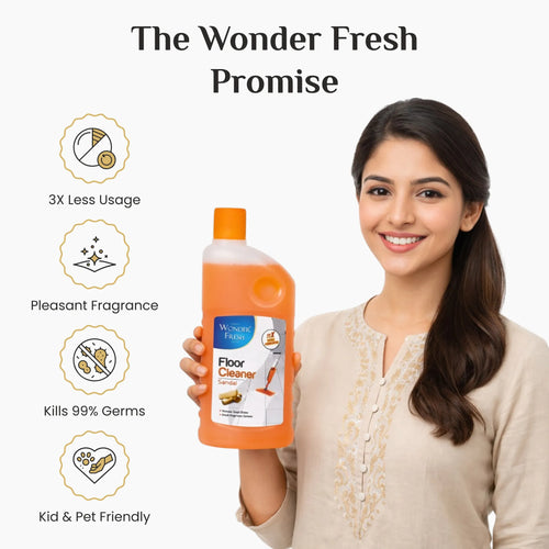 Wonder Fresh Floor Cleaner - Sandal | Disinfectant Liquid