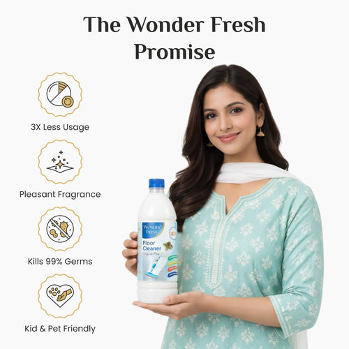 Wonder Fresh Milky Floor Cleaner - Pine | Floor Cleaner Liquid