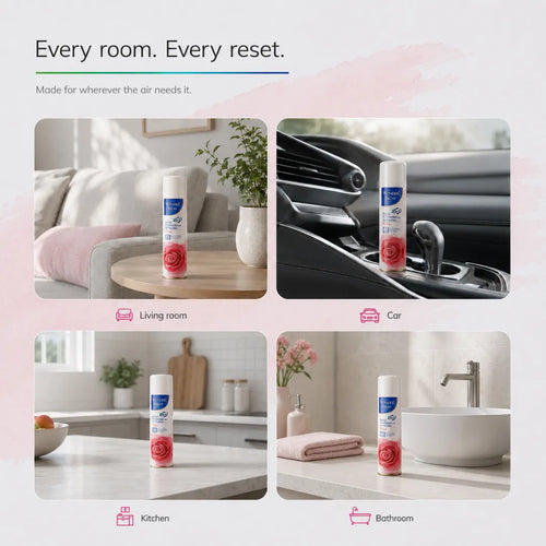 Wonder Fresh Room Freshener Spray - Rose | Air Freshener