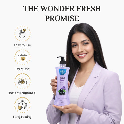 Wonder Fresh Handwash – Berry & Lavender | Foaming Hand Wash