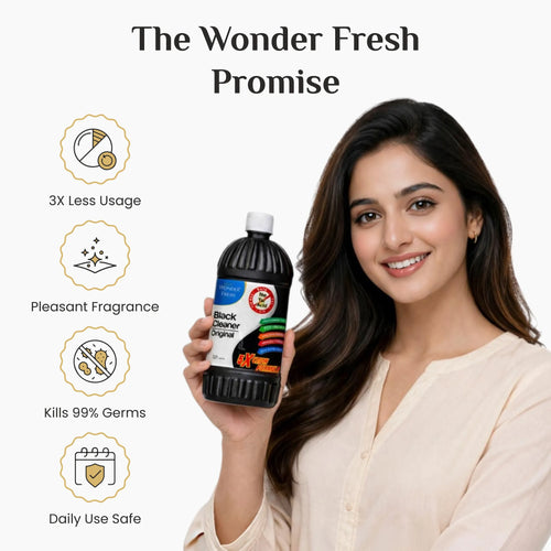 Wonder Fresh Black Phenyl | Floor Disinfectant Cleaner
