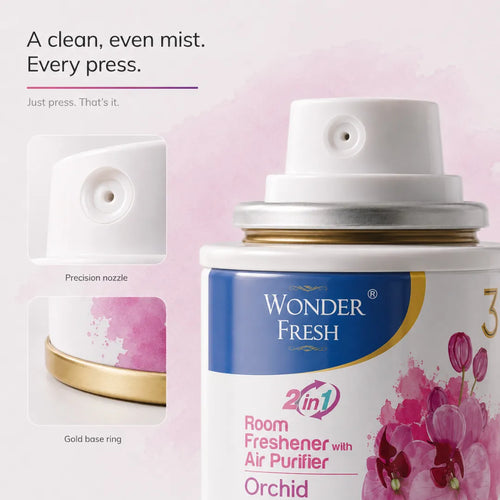 Wonder Fresh Room Freshener Spray - Orchid | Air Freshener