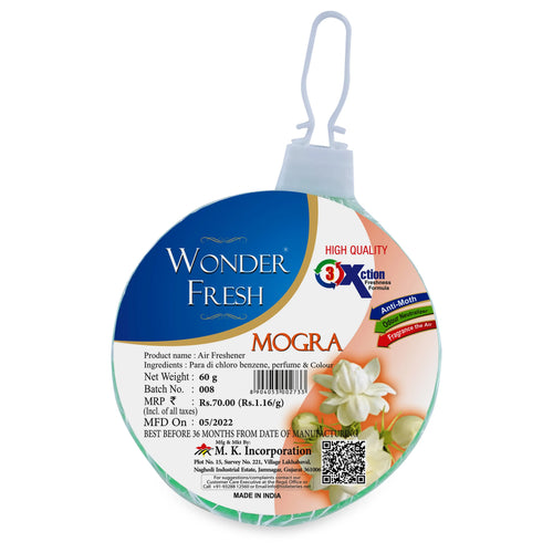 AIR FRESHENER FLOWER-MOGRA-60GM-6PCS