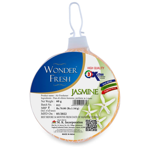 AIR FRESHENER FLOWER-JASMINE-60GM-6PCS