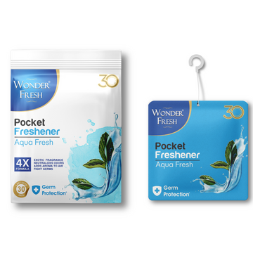 Wonder Fresh Air Power Pocket Freshener | Bathroom Car Room Odor Remover