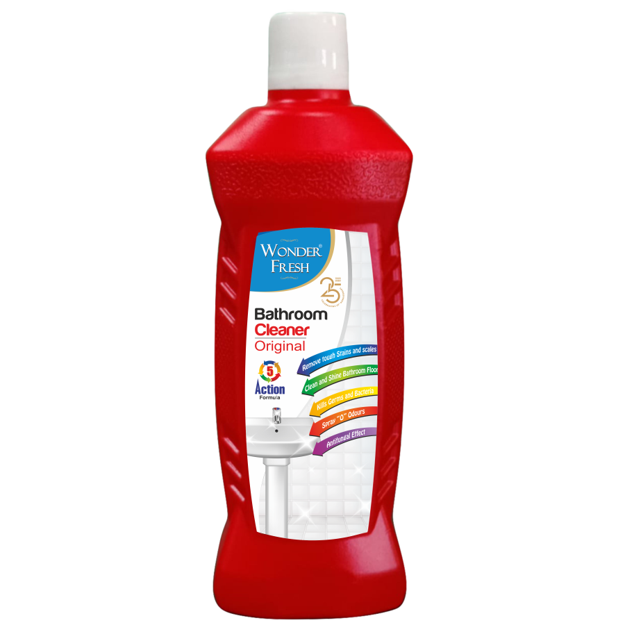 Wonder Fresh Bathroom Floor & Tiles Cleaner Liquid Strong | Removes Tough Stains & Odour | 500 ml