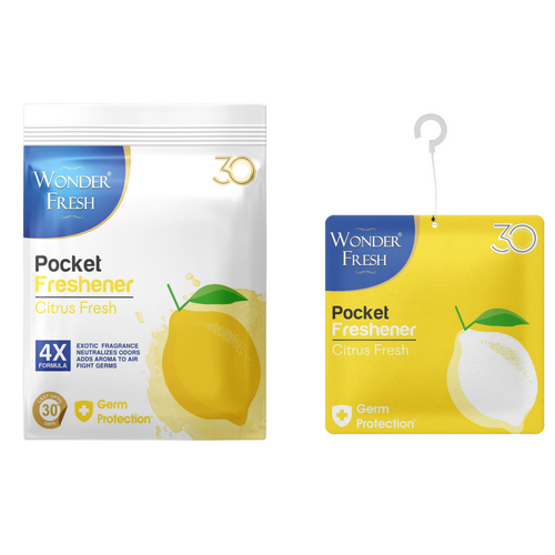 Wonder Fresh Air Power Pocket Freshener | Bathroom Car Room Odor Remover