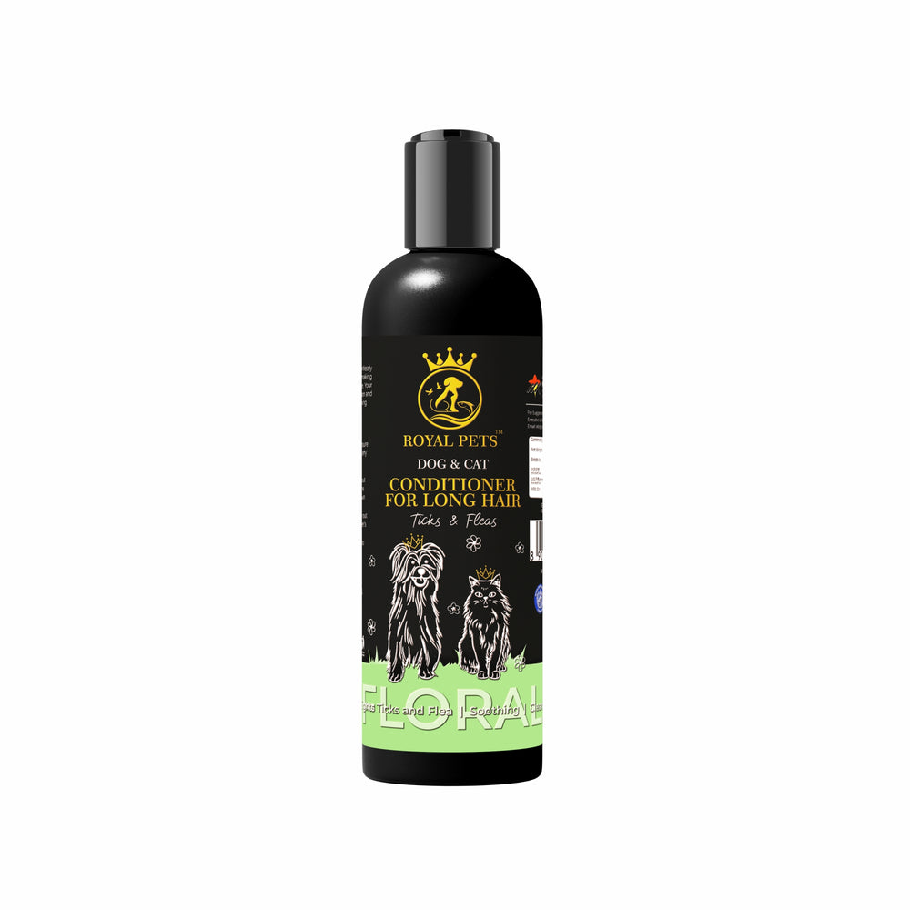 Royal Pets Floral Conditioner | Nourishing Coat Care for Soft, Shiny Dog & Cat Fur Grooming 250ml