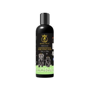 Royal Pets Floral Conditioner for Dog and Cat | Promotes Soft and Shiny Coat - 200 ml