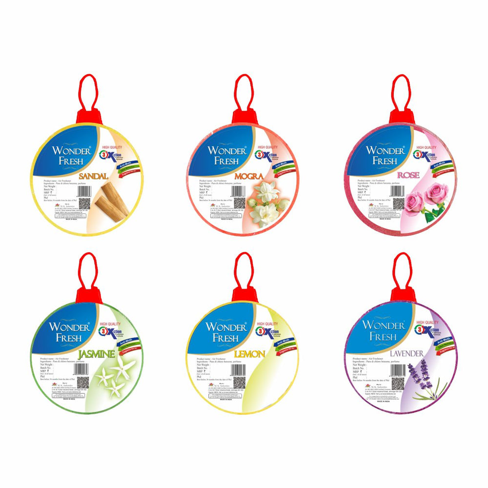 Wonder Fresh Air Freshener Flower Blocks | Long Lasting Fragrance 60g