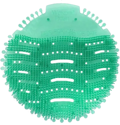 URINAL SCREEN-GREEN APPLE-6PCS