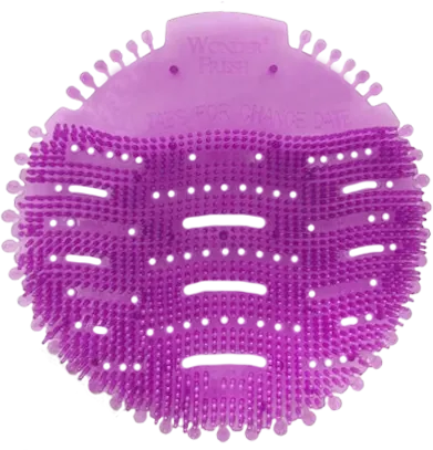URINAL SCREEN-LAVENDER-6PCS