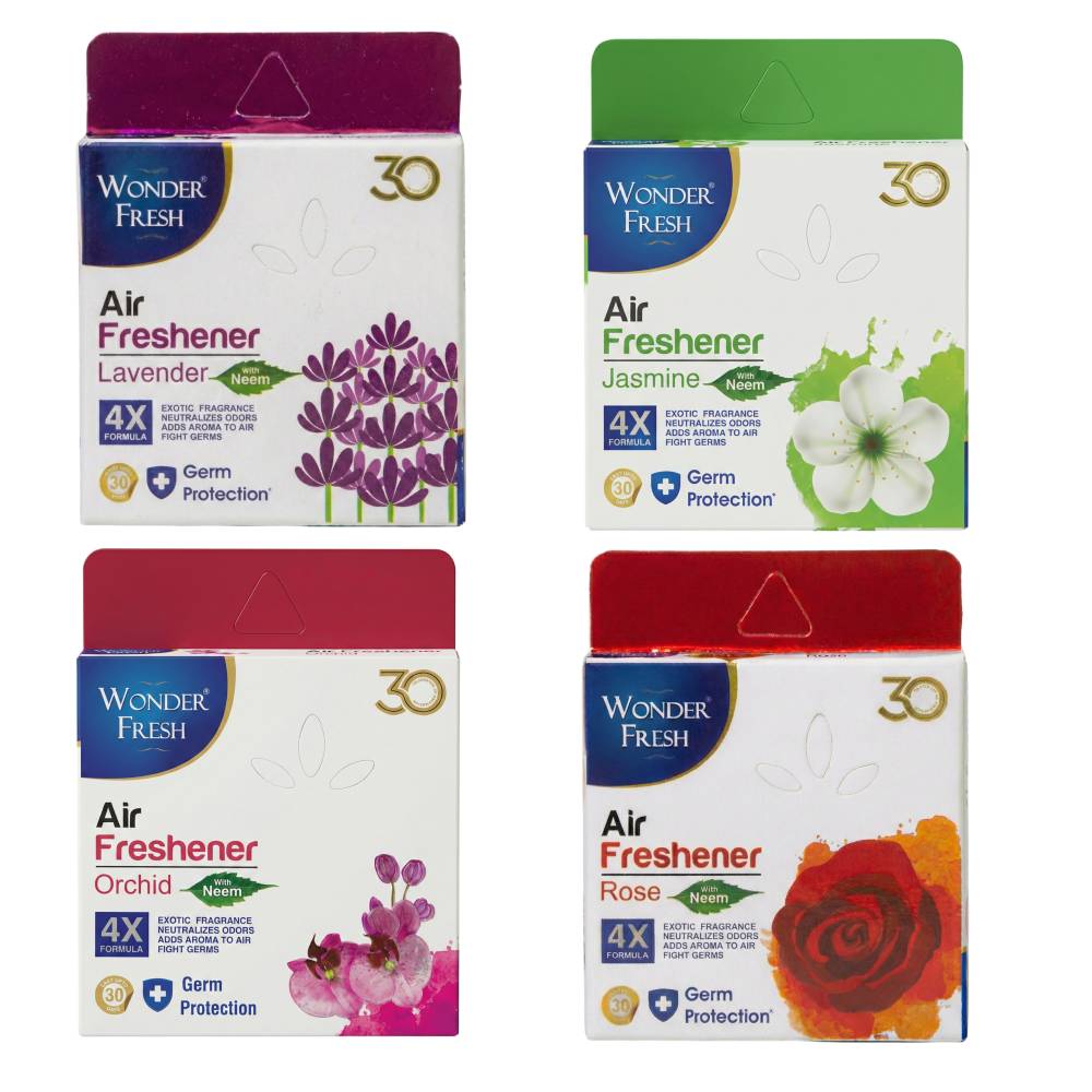 Wonder Fresh Air Freshener Block - Mix | Bathroom Freshener