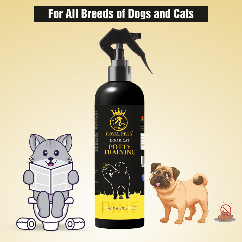 Royal Pets Potty Training Spray | Effective Dog & Cat Toilet Trainer for Easy Habits 250ml