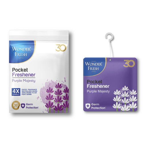 Wonder Fresh Air Power Pocket Freshener | Bathroom Car Room Odor Remover
