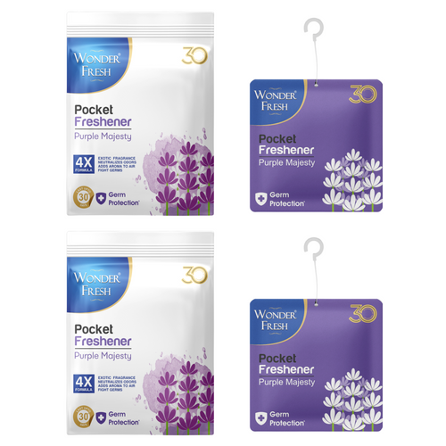 Wonder Fresh Air Power Pocket Freshener | Bathroom Car Room Odor Remover