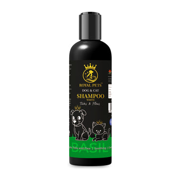 Royal Pets Anti Ticks and Fleas Shampoo for Dog and Cat - 200 ml