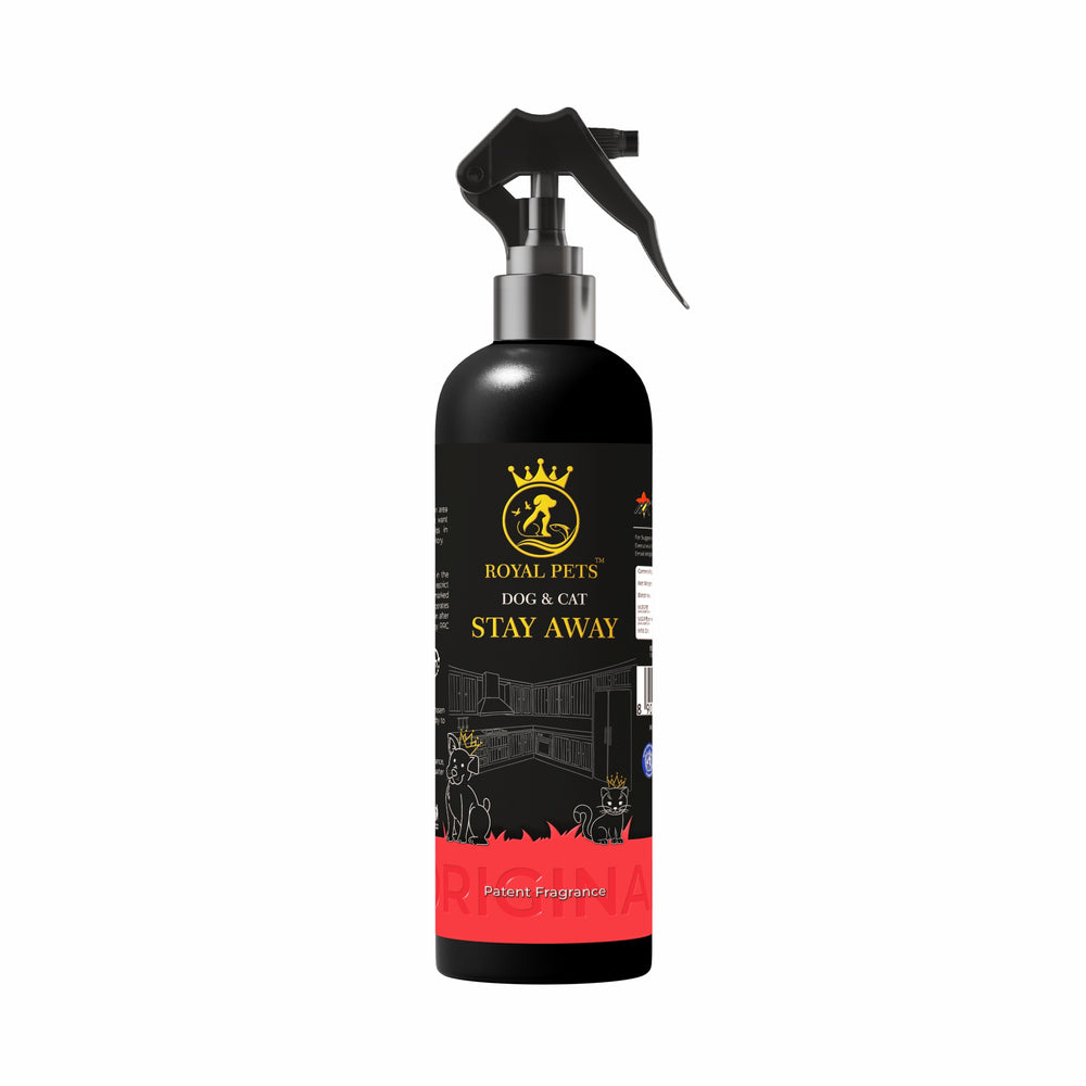 Royal Pets Stay Away Spray | Safe Pet Repellent for Home, Furniture, and Vehicle Surfaces 250ml