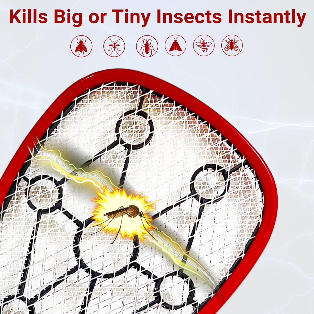 Wonder Killex Mosquito Racket | Rechargeable Electric Fly Swatter