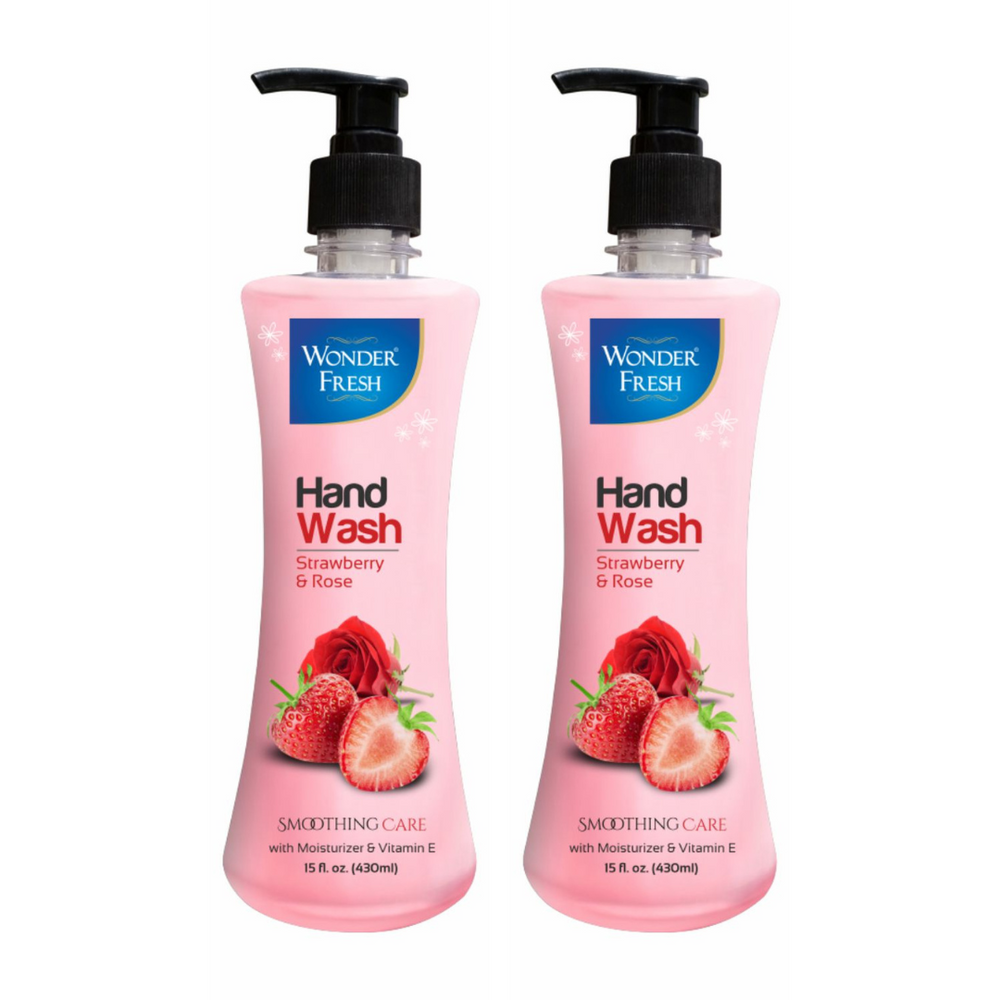 Wonder Fresh Foaming Handwash 435ml x2 | Moisturizing Soft Hand Wash