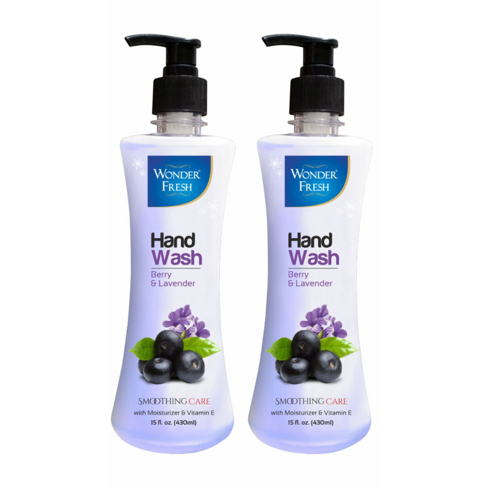 Wonder Fresh Foaming Handwash 435ml x2 | Moisturizing Soft Hand Wash