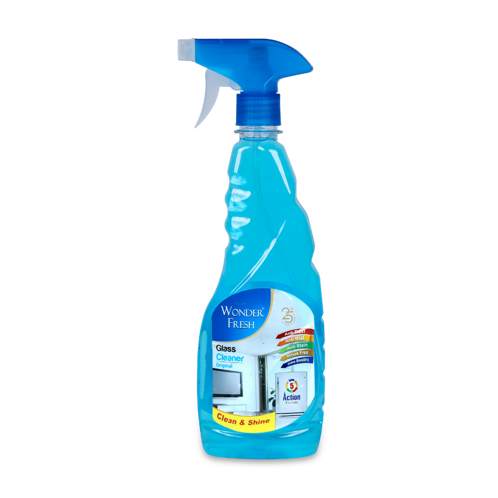 Wonder Fresh Glass Cleaner 500ml | Car Kitchen Multi Surface Spray