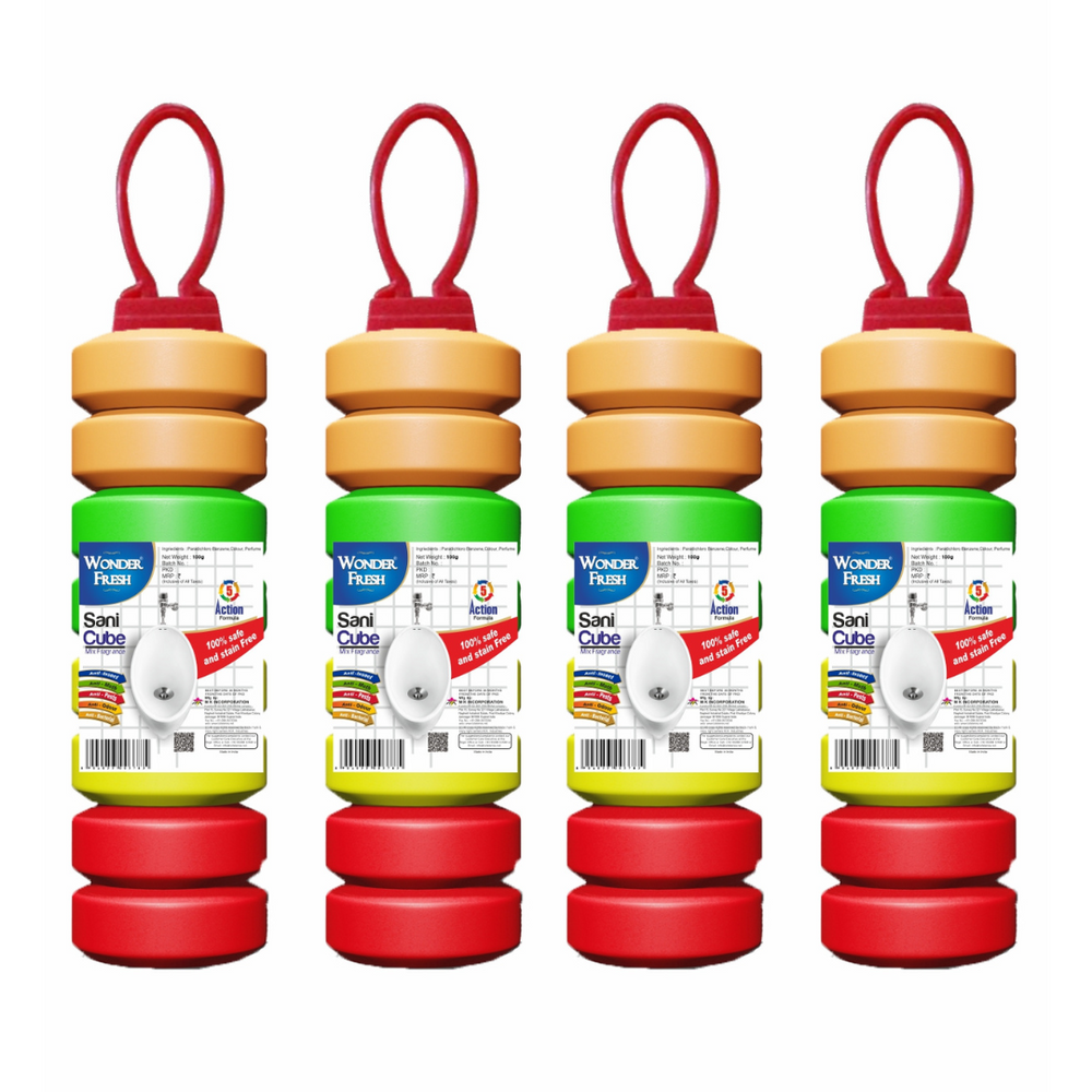 Wonder Fresh Urinal | Sani Cubes 100g | Toilet Air Freshener Blocks