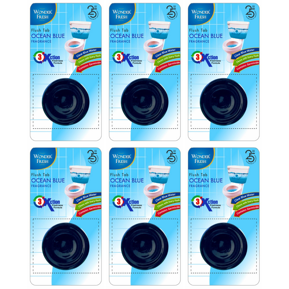 Wonder Fresh Flushmatic Tablet | Toilet Cleaner Block 50g Solo Pack