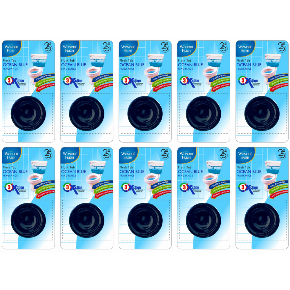 Wonder Fresh Flushmatic Tablet | Toilet Cleaner Block 50g Solo Pack