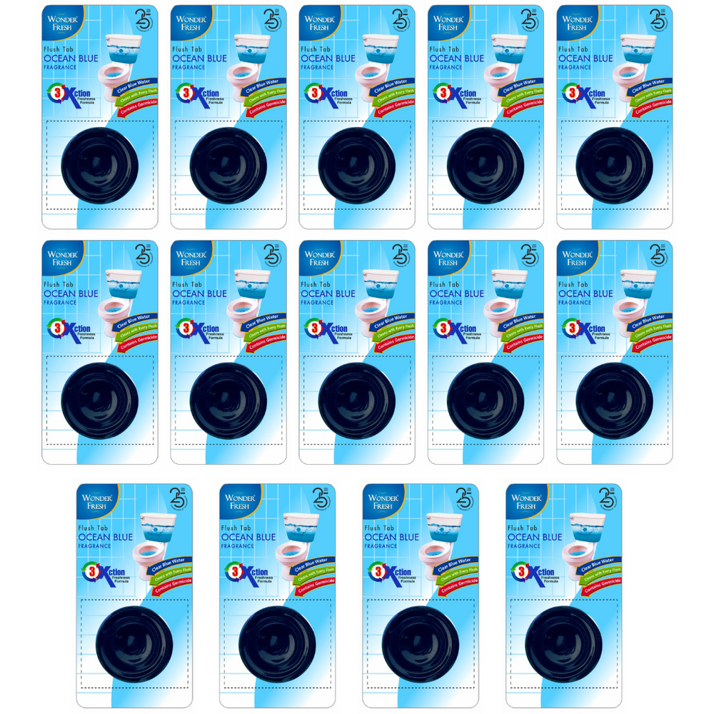 Wonder Fresh Flushmatic Tablet | Toilet Cleaner Block 50g Solo Pack