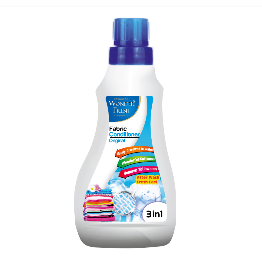 Wonder Fresh Fabric Conditioner - 500 ml | Softness, Shine & Long Lasting Freshness