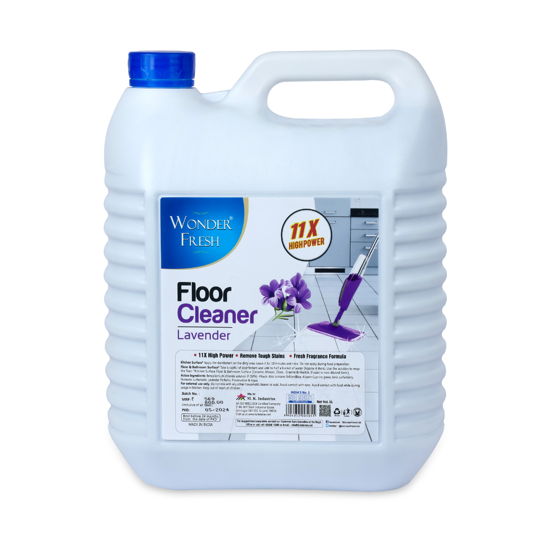 Wonder Fresh Disinfectant Floor Cleaner Liquid - 5 ltr