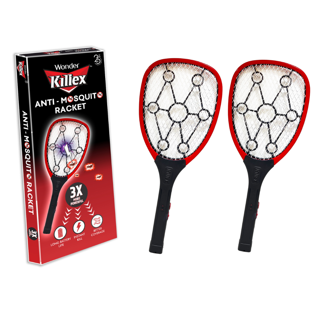 Wonder Killex Mosquito Racket | Rechargeable Electric Fly Swatter