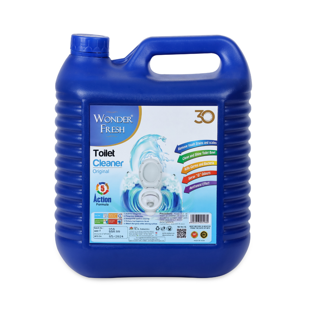 Wonder Fresh Toilet Cleaner Liquid | Powerful Stain Remover 5L